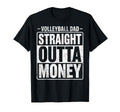 Volleyball Player Dad Straight Outta T-Shirt - Trendy Graphic for Adults - T-Shirt, Sweatshirt, Hoodie