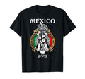 Mexico Emblem Distressed Russia 2018 T-Shirt - Novelty Apparel for Adults - T-Shirt, Sweatshirt, Hoodie