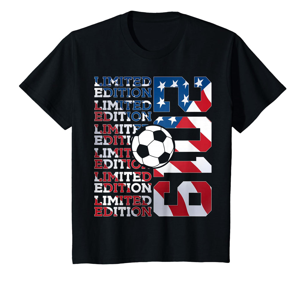 2019 7 Years Soccer 7Th Birthday T-Shirt - Custom Art Print for Adults - T-Shirt, Sweatshirt, Hoodie