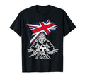 England Soccer Flag Death Holding Soccer T-Shirt - Trendy Graphic Unisex - T-Shirt, Sweatshirt, Hoodie