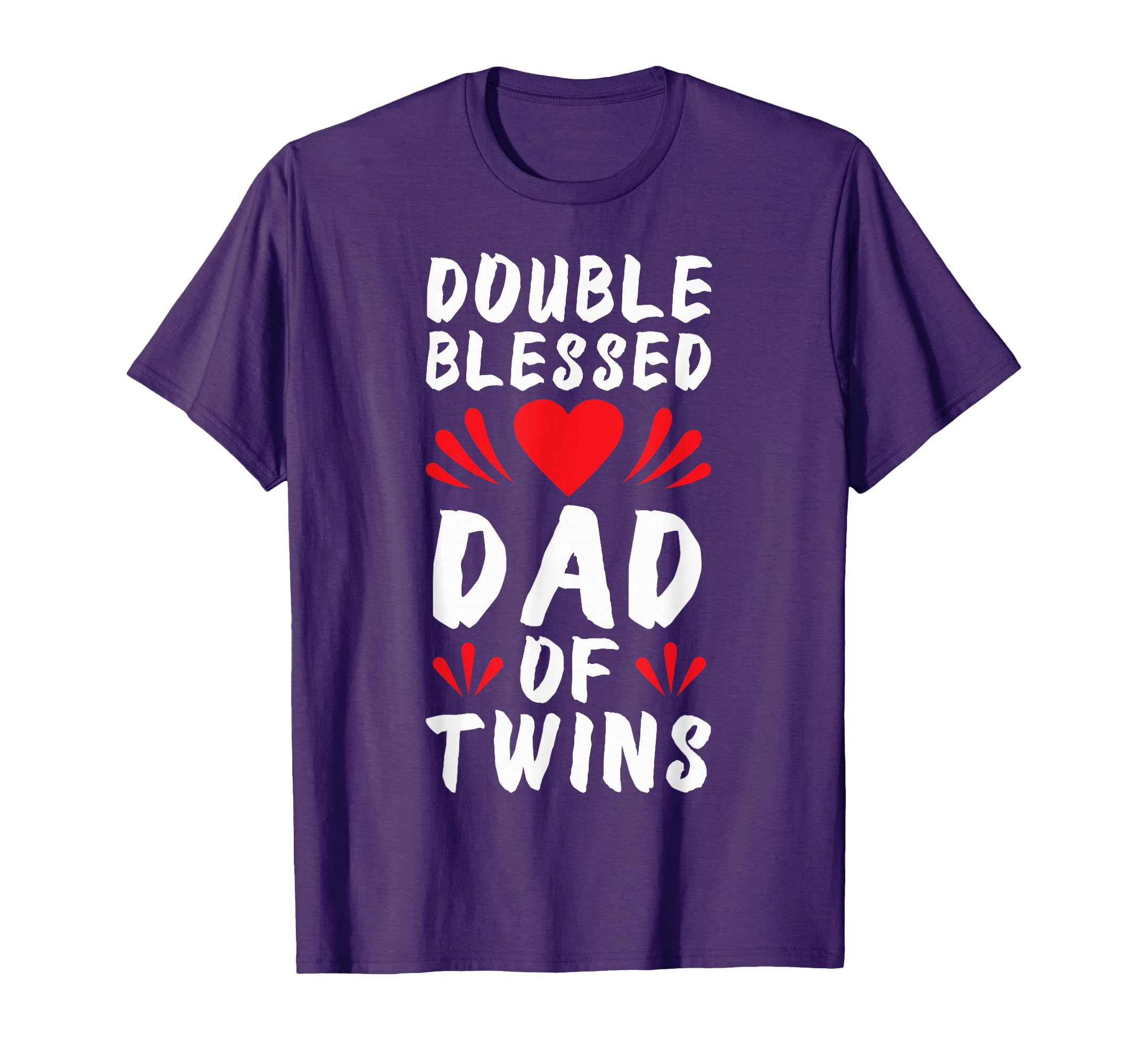 Funny Dad Twins Father Twins T-Shirt - Minimalist Print for Adults - T-Shirt, Sweatshirt, Hoodie