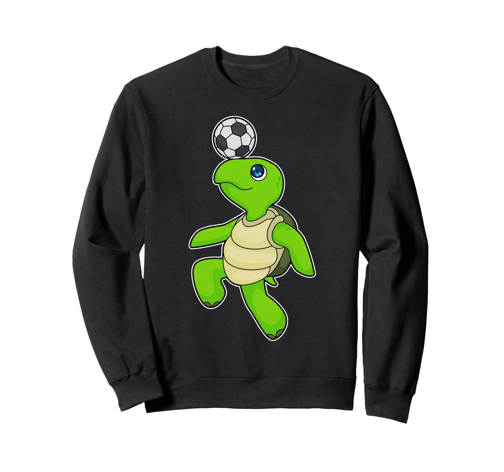 Turtle Soccer Player Soccer Sports Sweatshirt - Streetwear Style for Adults - T-Shirt, Sweatshirt, Hoodie