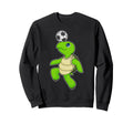 Turtle Soccer Player Soccer Sports Sweatshirt - Streetwear Style for Adults - T-Shirt, Sweatshirt, Hoodie