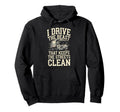 Garbage Truck Driving Truck Driver Hoodie - Aesthetic Graphic for Adults - T-Shirt, Sweatshirt, Hoodie