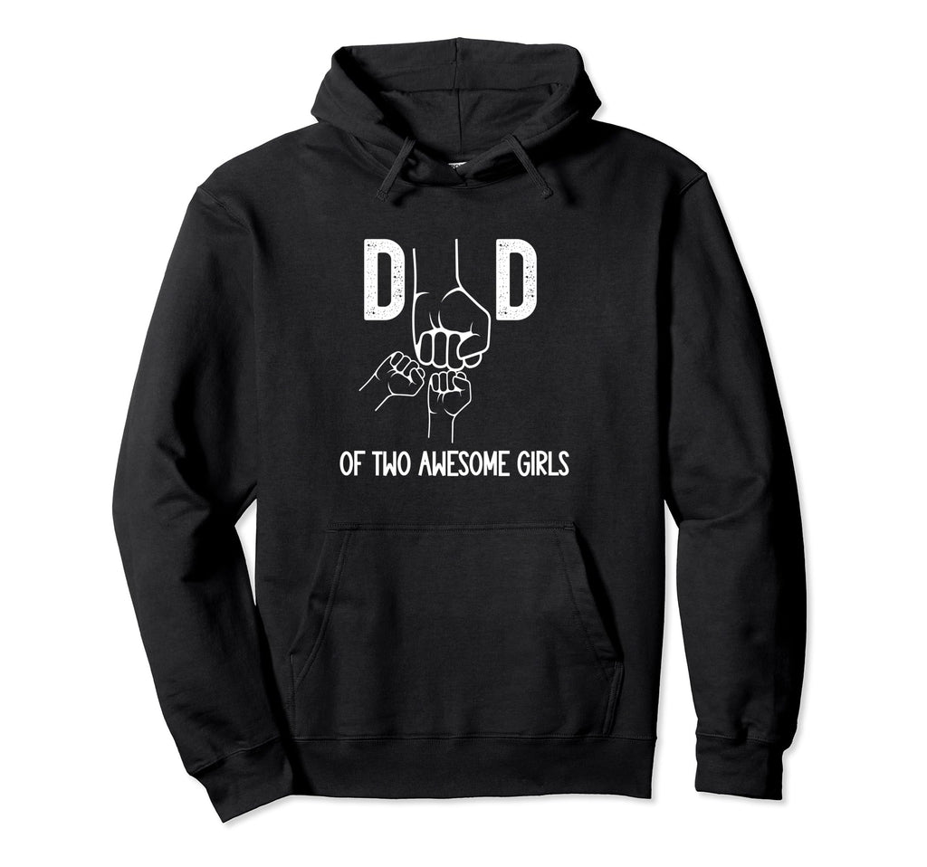 Fist Bump Dad Two Awesome Fathers Day Hoodie - Novelty Apparel for Adults - T-Shirt, Sweatshirt, Hoodie