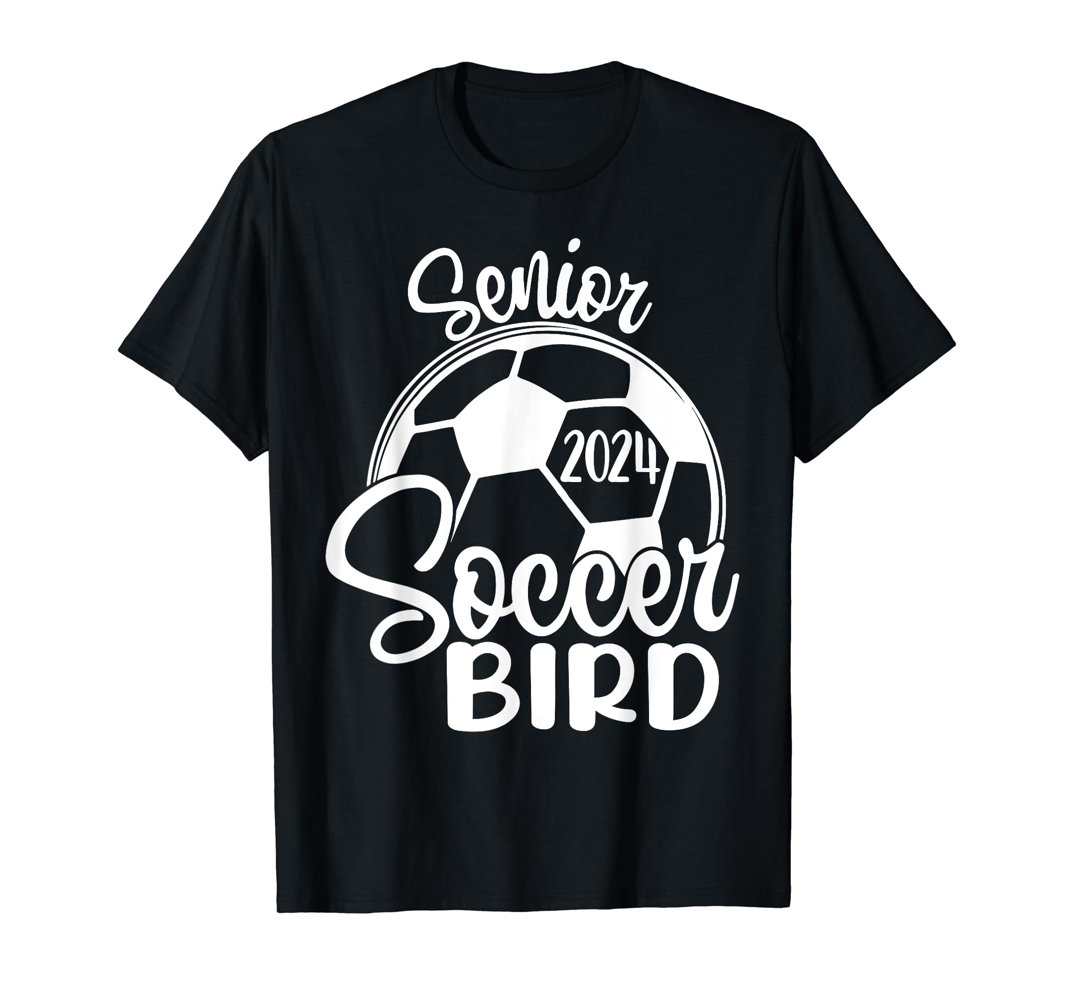 Senior Soccer Bird 2024 Class 2024 T-Shirt - Custom Art Print for Adults - T-Shirt, Sweatshirt, Hoodie