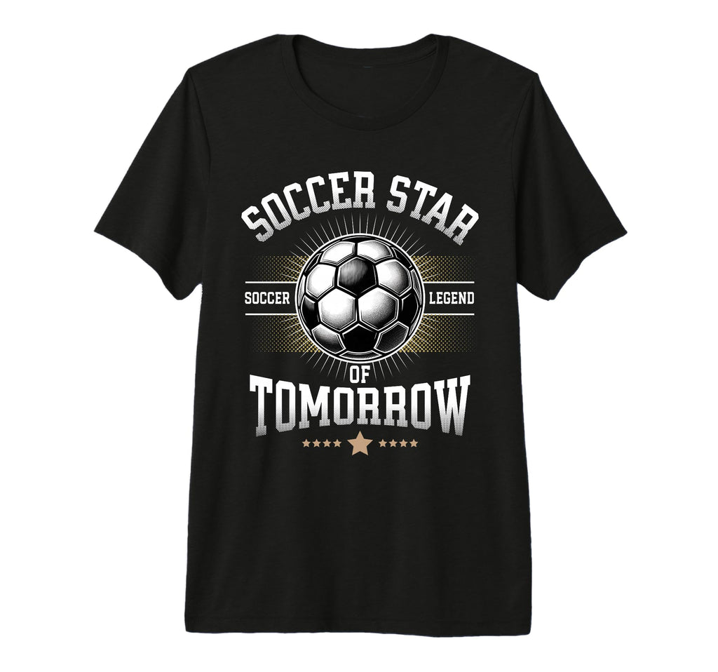 Soccer Star Tomorrow Talent Practice T-Shirt - Minimalist Print Unisex - T-Shirt, Sweatshirt, Hoodie