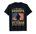 Veteran Im Dad Grandpa And Veteran Nothing T-Shirt - Graphic Print Unisex - T-Shirt, Sweatshirt, Hoodie