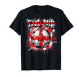 England Football Soccer Player Flag T-Shirt - Fun Novelty Design Men Women - T-Shirt, Sweatshirt, Hoodie