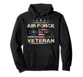 Veteran Us Air Force American Betsy Hoodie - Fun Novelty Design Unisex - T-Shirt, Sweatshirt, Hoodie