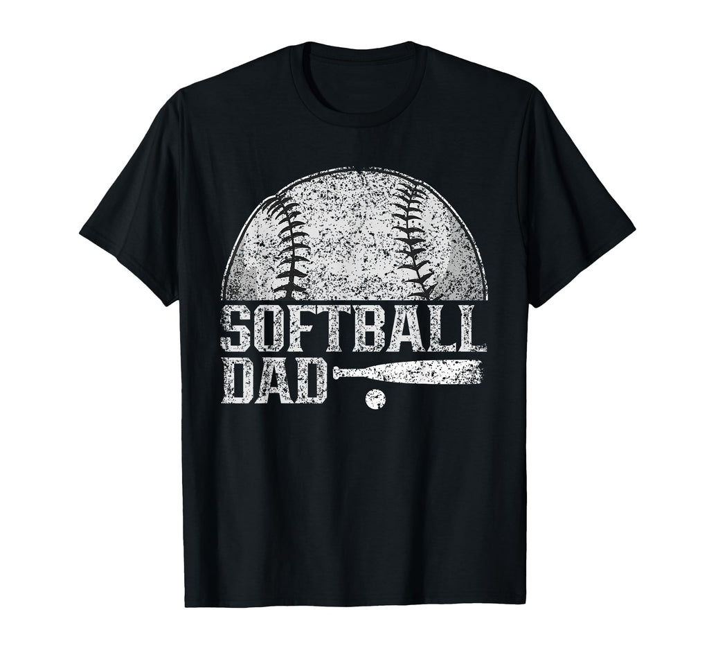 Softball Vater Softball Player T-Shirt - Casual Everyday Wear Men Women - T-Shirt, Sweatshirt, Hoodie