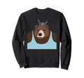 Russian Bear Ussr Patriot Papa Bear Sweatshirt - Graphic Print for Adults - T-Shirt, Sweatshirt, Hoodie