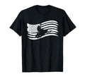 American Flag Snowmobile Rider T-Shirt - Novelty Apparel Men Women - T-Shirt, Sweatshirt, Hoodie