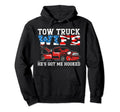 Tow Truck Driver Proud Trucker Towing Hoodie - Aesthetic Graphic Men Women - T-Shirt, Sweatshirt, Hoodie