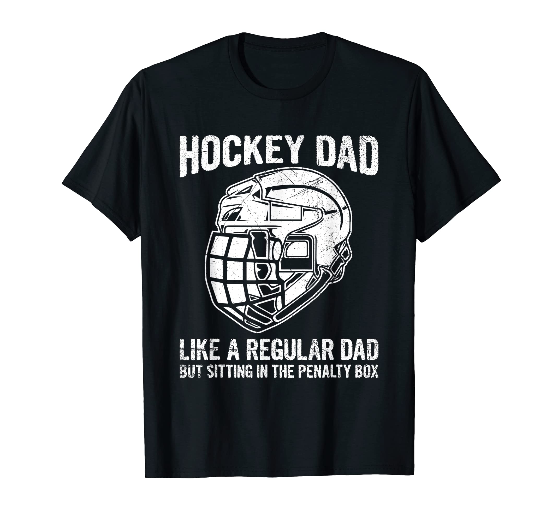 Mens Hockey Ice Hockey Dad T-Shirt - Custom Art Print Unisex - T-Shirt, Sweatshirt, Hoodie