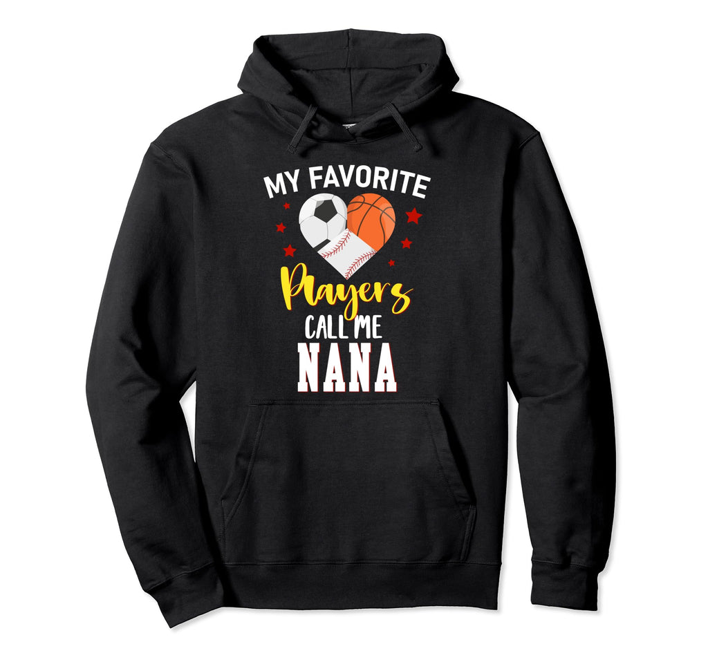 My Favorite Players Baseball Basketball Hoodie - Unique Graphic for Adults - T-Shirt, Sweatshirt, Hoodie