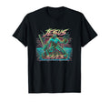 Vaporwave Jesus Saves Ice Hockey T-Shirt - Streetwear Style for Adults - T-Shirt, Sweatshirt, Hoodie