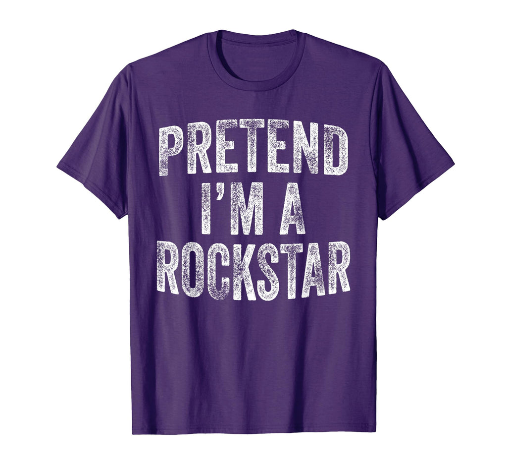 Pretend Im Rockstar Costume Family T-Shirt - Fun Novelty Design for Adults - T-Shirt, Sweatshirt, Hoodie