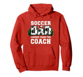 Soccer Dad Louder Than Coach Funny Hoodie - Unique Graphic for Adults - T-Shirt, Sweatshirt, Hoodie