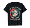 Fathers Day Legacy Field Ice Hockey Dad T-Shirt - Graphic Print for Adults - T-Shirt, Sweatshirt, Hoodie