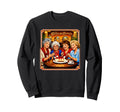 Cheesecake Friends Is Golden Humour Sweatshirt - Novelty Apparel Unisex - T-Shirt, Sweatshirt, Hoodie