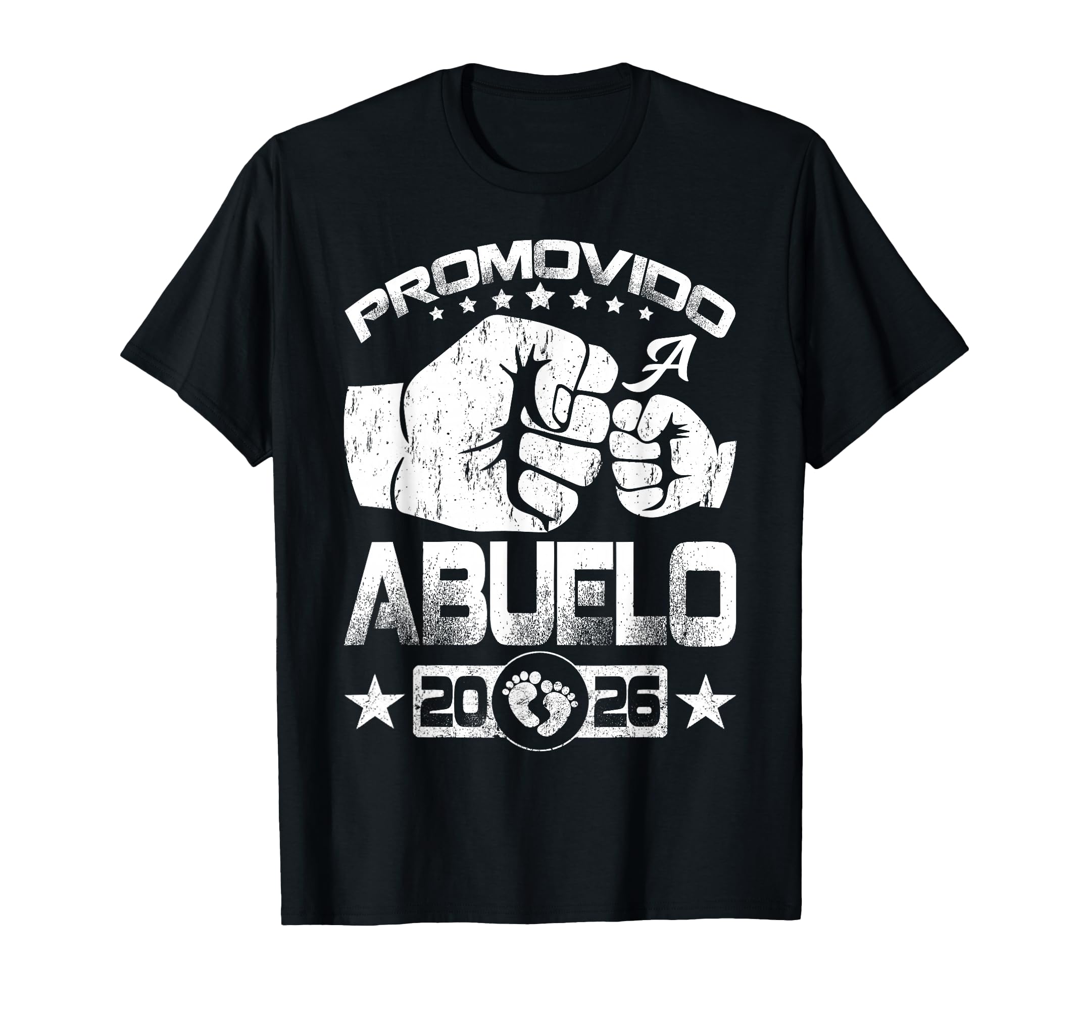 Promovido Abuelo 2026 Spanish Grandpa T-Shirt - Graphic Print Unisex - T-Shirt, Sweatshirt, Hoodie