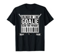 Hockey Dad Father Goalie Scan Payment T-Shirt - Novelty Apparel for Adults - T-Shirt, Sweatshirt, Hoodie