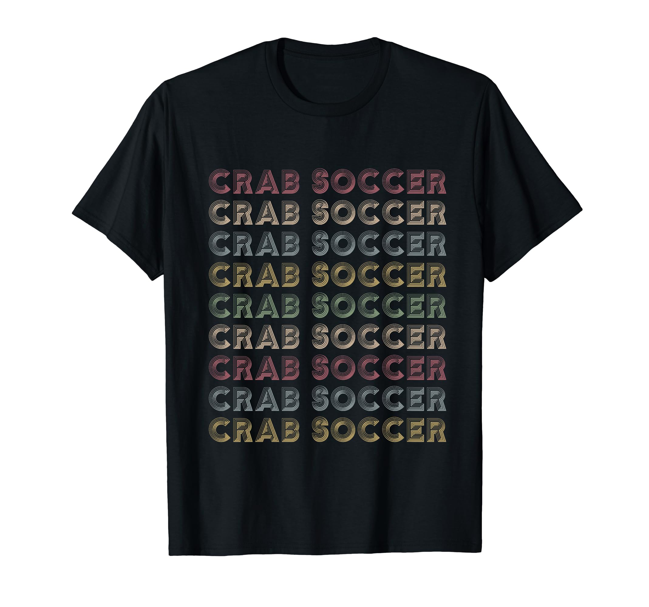 Crab Soccer Repetitive Player T-Shirt - Graphic Print for Adults - T-Shirt, Sweatshirt, Hoodie