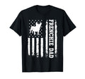 Frenchie Dad Us Flag Dog Owner T-Shirt - Casual Everyday Wear for Adults - T-Shirt, Sweatshirt, Hoodie