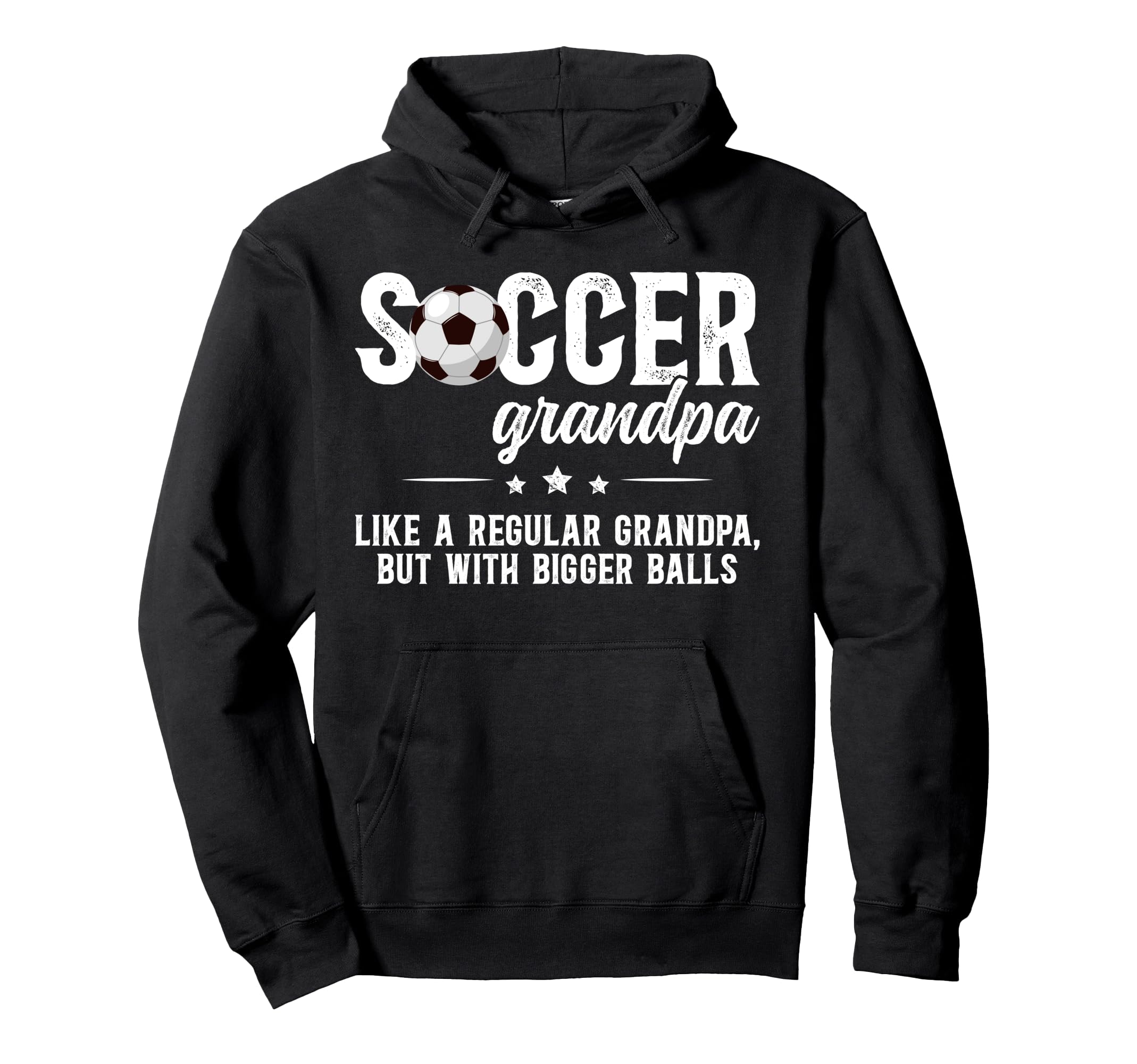 Soccer Grandpa Soccer Player Hoodie - Casual Everyday Wear Unisex - T-Shirt, Sweatshirt, Hoodie