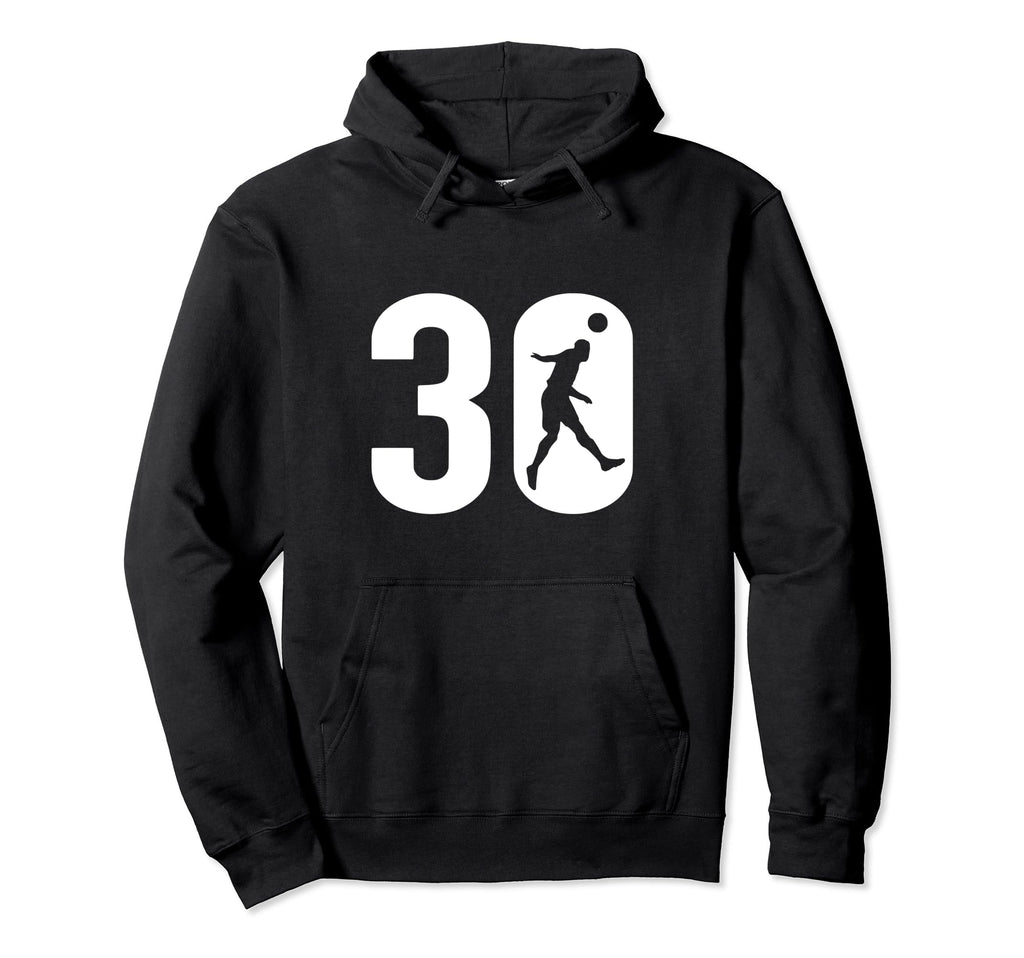 30 Soccer Number Hoodie - Unique Graphic Men Women - T-Shirt, Sweatshirt, Hoodie