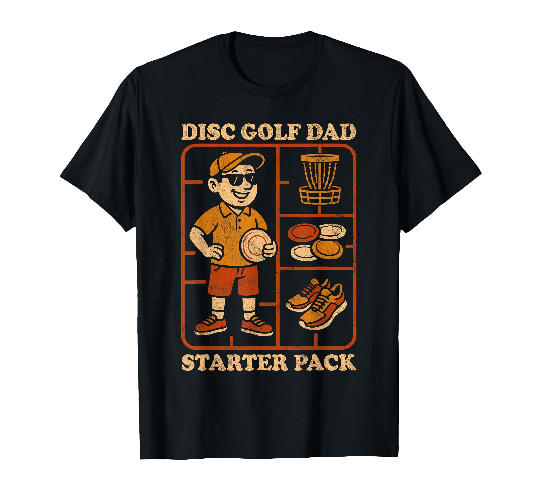 Funny Disc Golf Dad Fathers Day Disc T-Shirt - Streetwear Style Men Women - T-Shirt, Sweatshirt, Hoodie