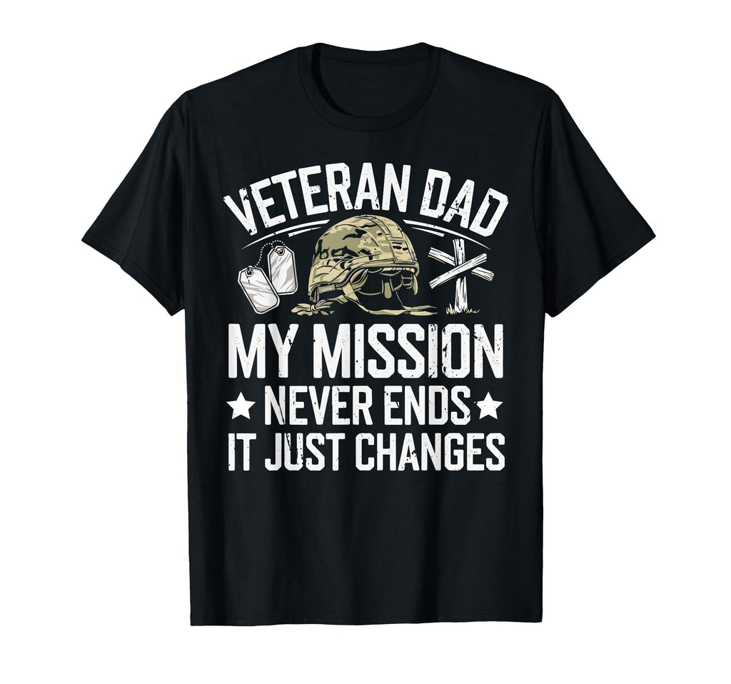 My Mission Never Ends It Just T-Shirt - Casual Everyday Wear Men Women - T-Shirt, Sweatshirt, Hoodie