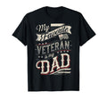My Favorite Veteran Is My Dad Us Flag T-Shirt - Graphic Print for Adults - T-Shirt, Sweatshirt, Hoodie