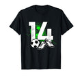 14Th Birthday Soccer Player Football T-Shirt - Streetwear Style for Adults - T-Shirt, Sweatshirt, Hoodie