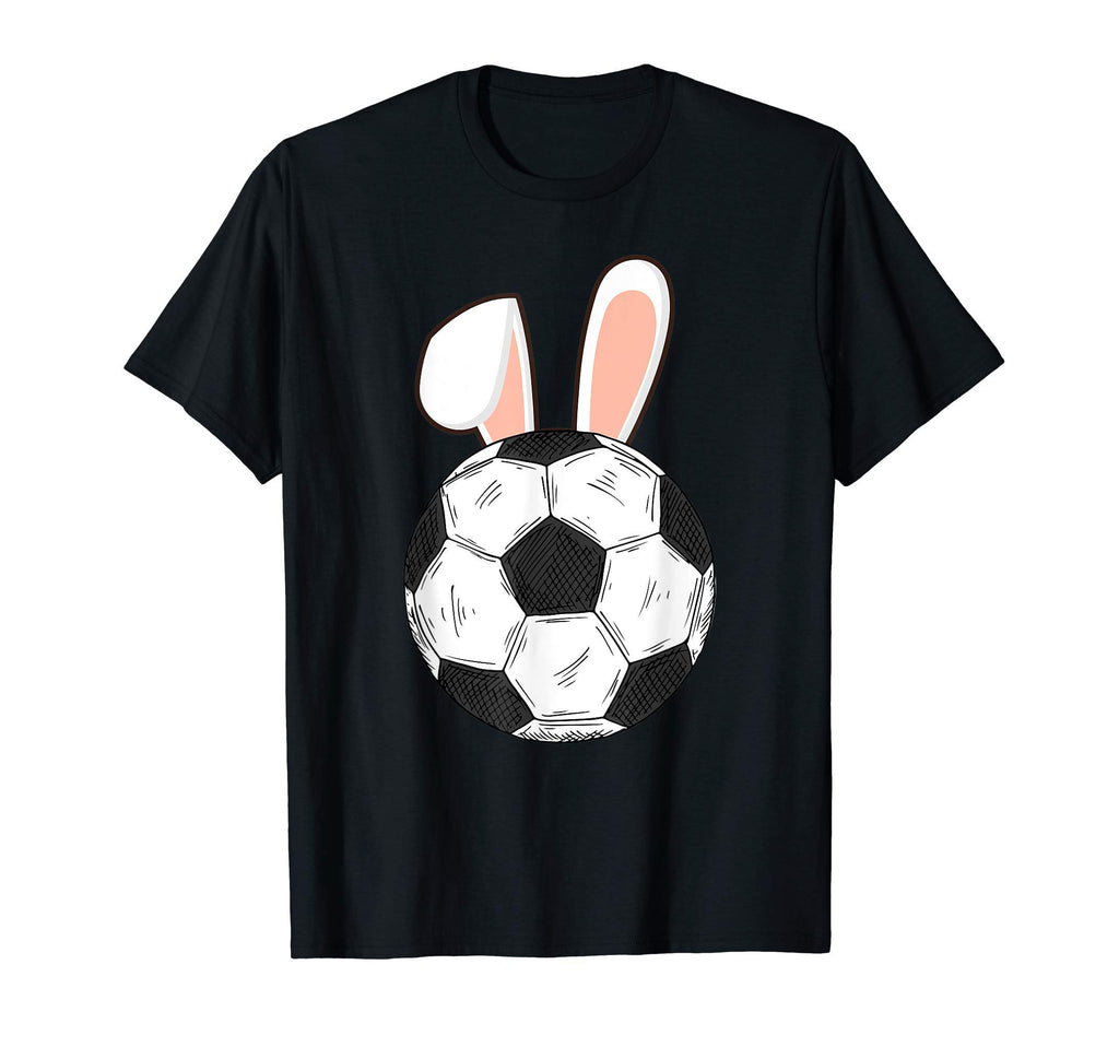 Soccer Easter Ball Bunny Soccer T-Shirt - Minimalist Print Men Women - T-Shirt, Sweatshirt, Hoodie