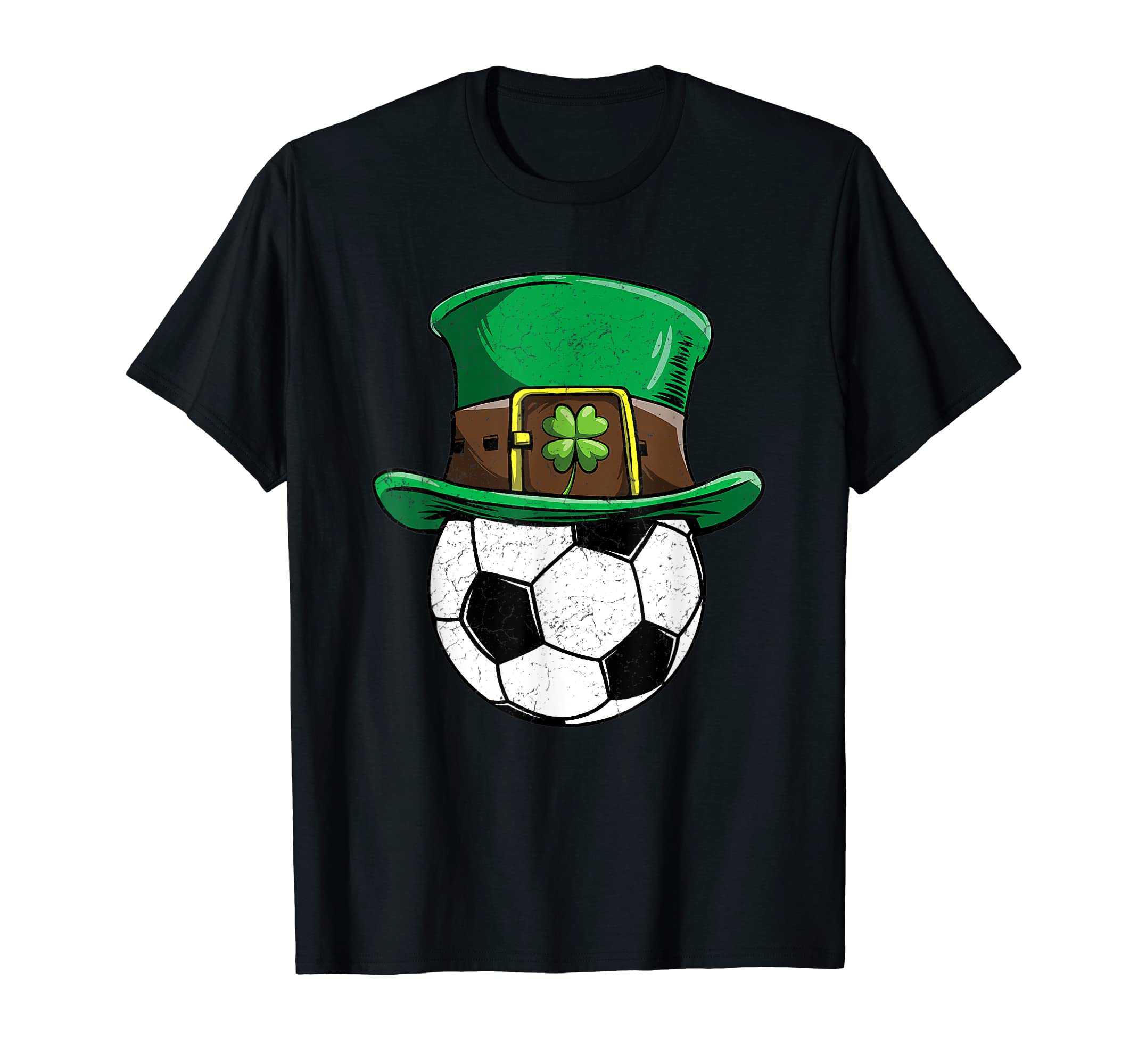 Soccer Ball St Patricks Day Ball T-Shirt - Streetwear Style Unisex - T-Shirt, Sweatshirt, Hoodie