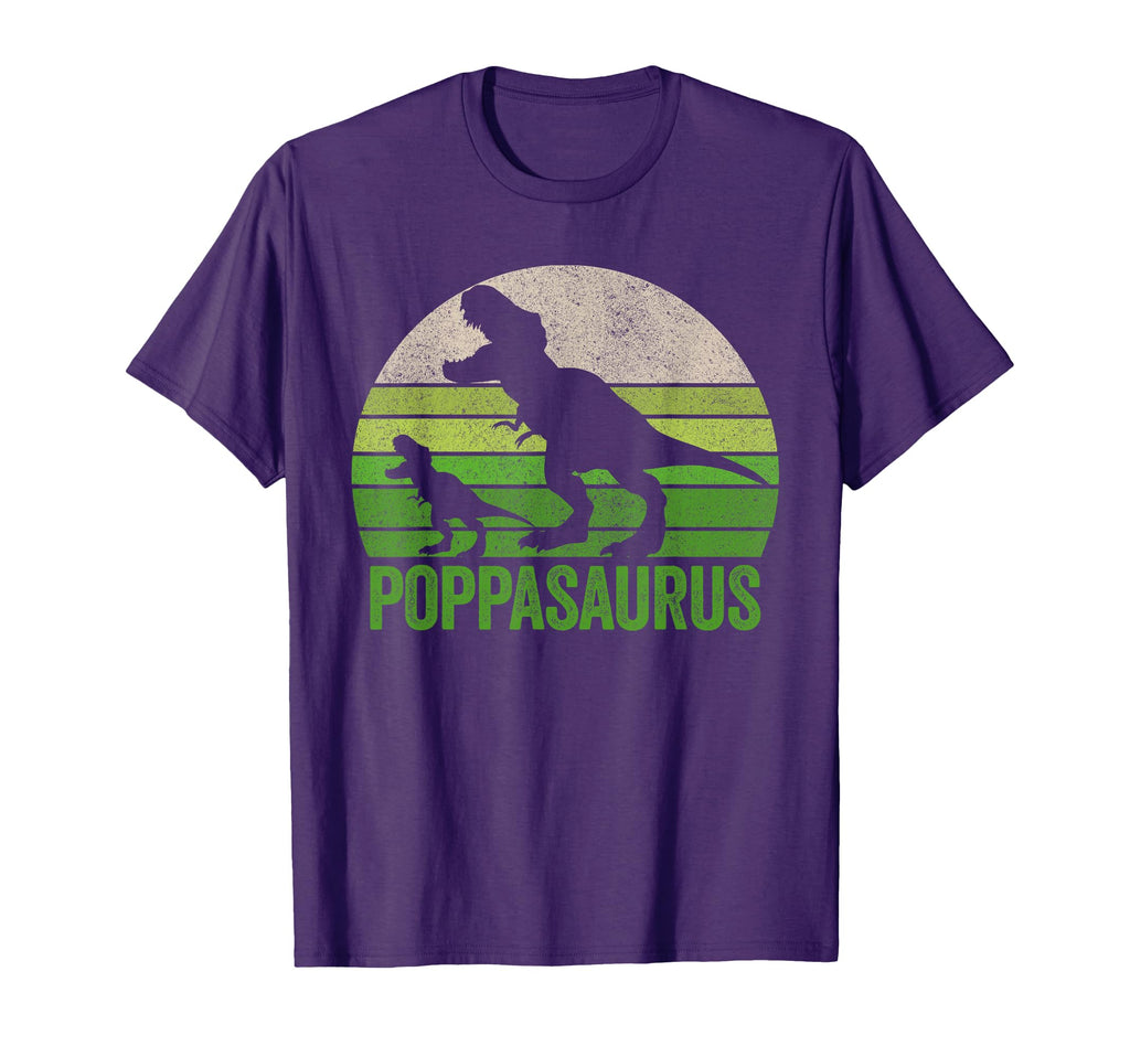 Poppasaurus Dad Funny Poppa Two T-Shirt - Streetwear Style for Adults - T-Shirt, Sweatshirt, Hoodie
