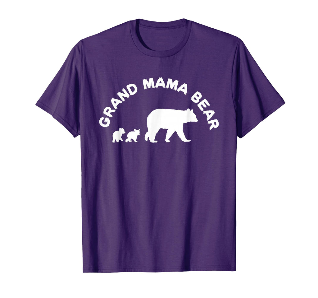 Grand Mama Bear Grandma Bear 2 Two Cubs T-Shirt - Streetwear Style Unisex - T-Shirt, Sweatshirt, Hoodie