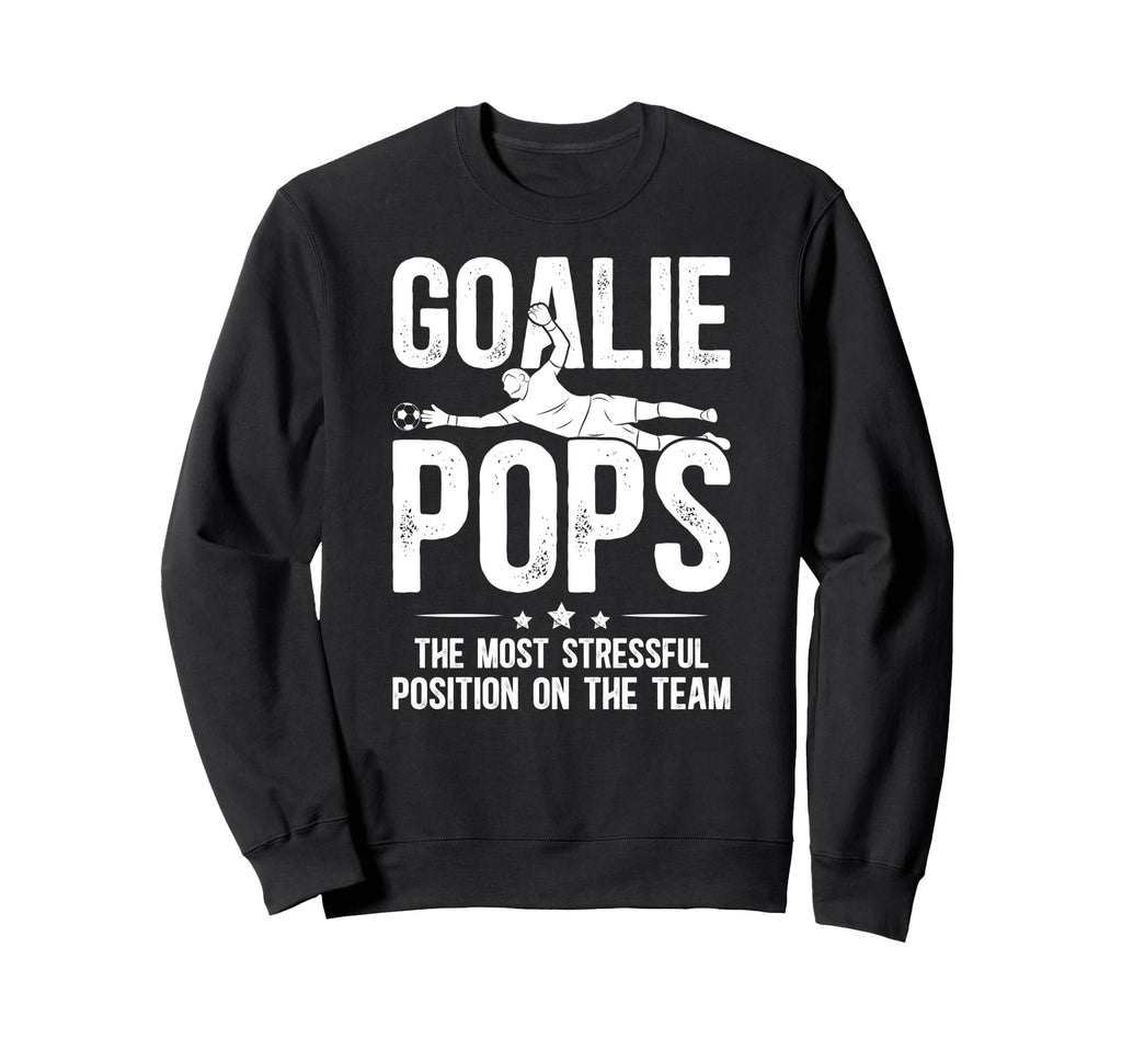 Soccer Goalie Pops Definition Soccer Sweatshirt - Unique Graphic Unisex - T-Shirt, Sweatshirt, Hoodie