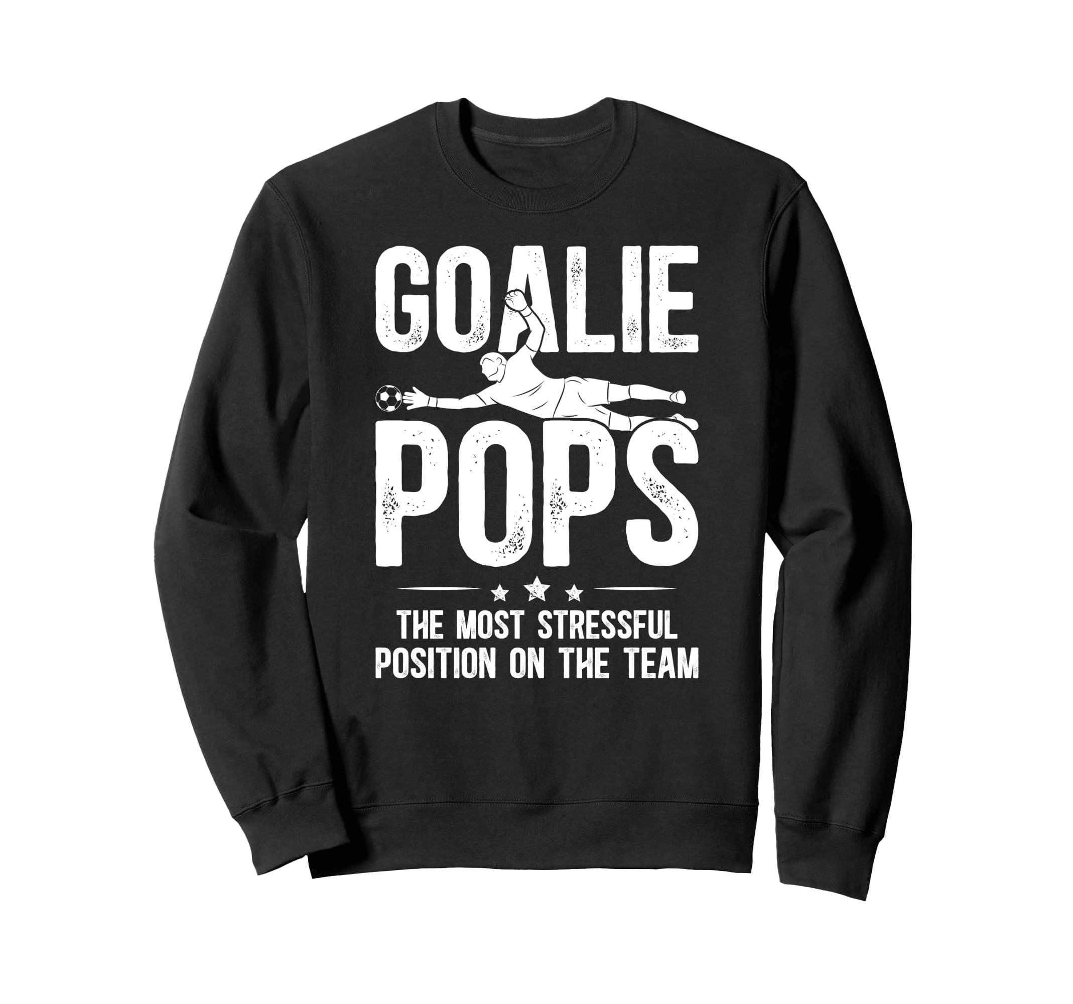 Soccer Goalie Pops Definition Soccer Sweatshirt - Unique Graphic Unisex - T-Shirt, Sweatshirt, Hoodie