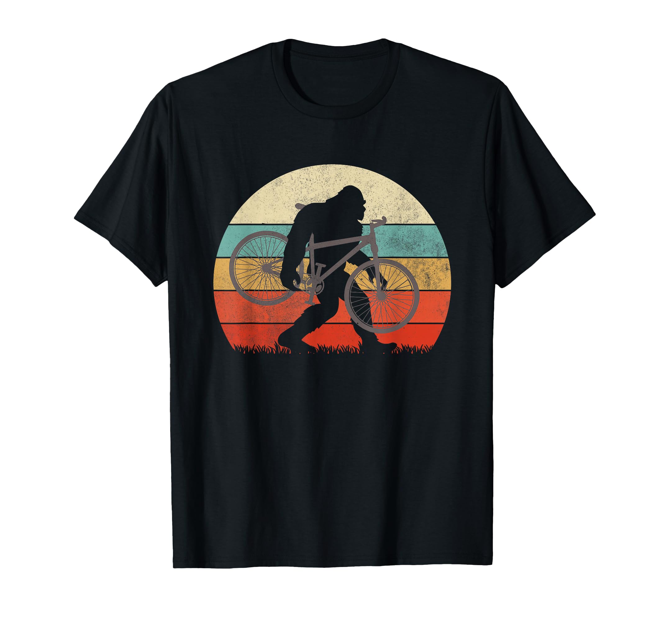 Bigfoot Mountain Bike Funny Mtb Biking T-Shirt - Novelty Apparel Men Women - T-Shirt, Sweatshirt, Hoodie