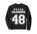 Number 48 Custom Proud Soccer Sweatshirt - Fun Novelty Design for Adults - T-Shirt, Sweatshirt, Hoodie