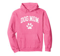 Dog Mom Distressed Funny Dog Paw Hoodie - Trendy Graphic Men Women - T-Shirt, Sweatshirt, Hoodie
