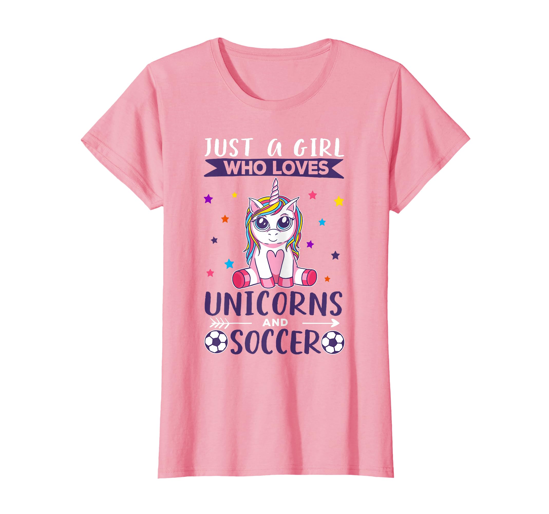 Just Who Loves Unicorns And Soccer T-Shirt - Custom Art Print Men Women - T-Shirt, Sweatshirt, Hoodie