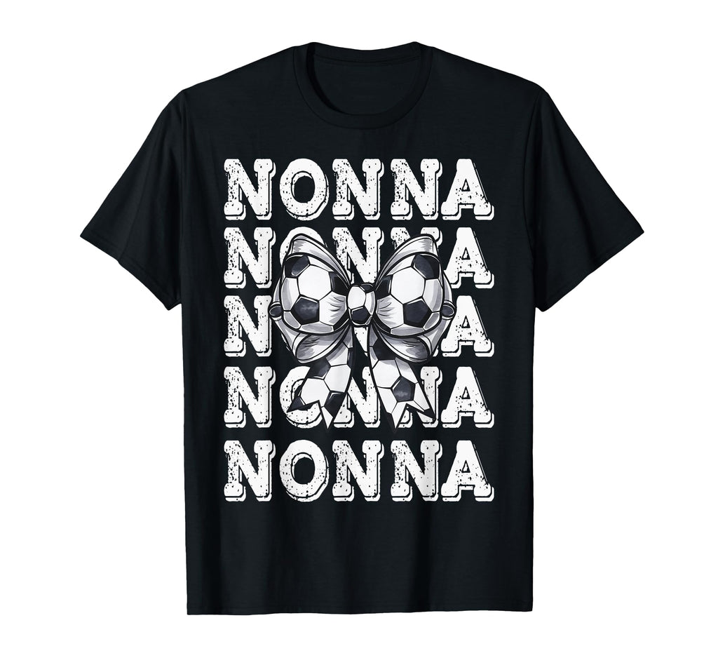 Coquette Soccer Nonna Matching Family T-Shirt - Minimalist Print Men Women - T-Shirt, Sweatshirt, Hoodie