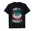 Funny Dad Loves Bbq Mind If I Smoke T-Shirt - Custom Art Print Men Women - T-Shirt, Sweatshirt, Hoodie