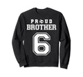 Number 6 Custom Proud Soccer Sweatshirt - Streetwear Style Men Women - T-Shirt, Sweatshirt, Hoodie