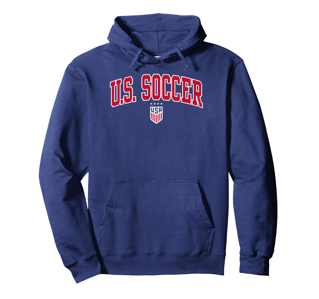 U S Soccer Arch Over Navy Uswnt Hoodie - Casual Everyday Wear Unisex - T-Shirt, Sweatshirt, Hoodie