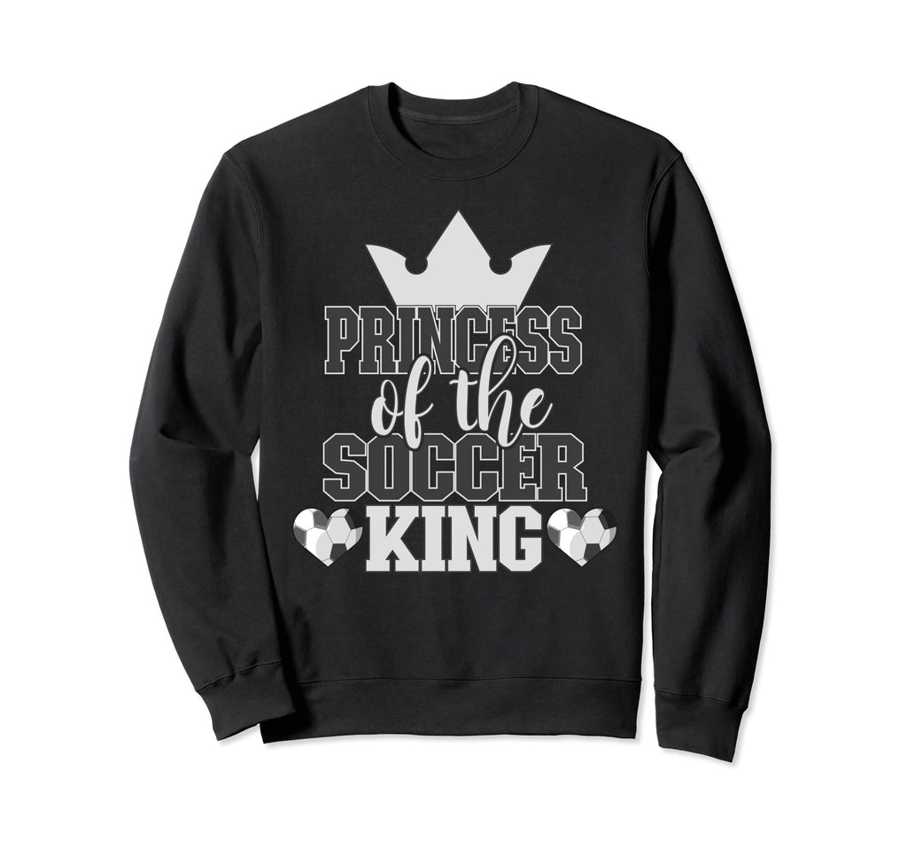 Princess Soccer King Family Sweatshirt - Custom Art Print for Adults - T-Shirt, Sweatshirt, Hoodie